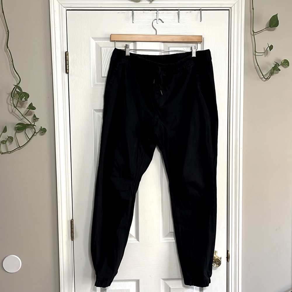 GUC WTO2 Men’s Black Drawstring Joggers XL